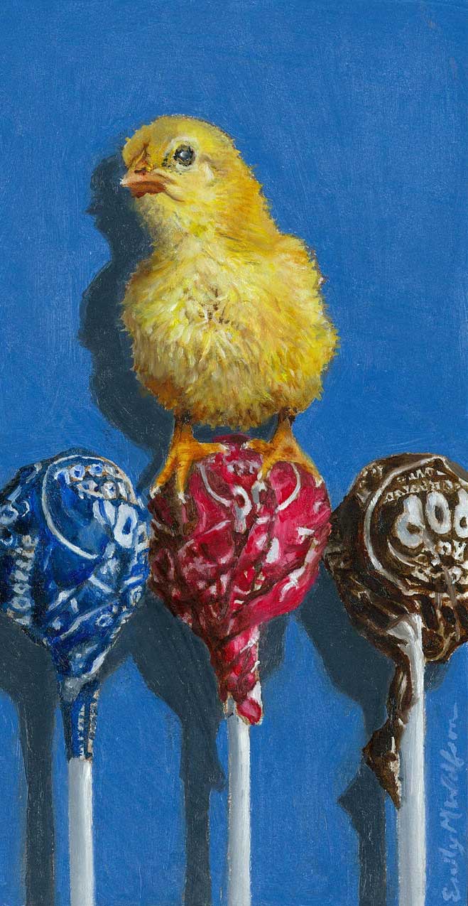 How Many Chickens Does it Take to Get to the Center?